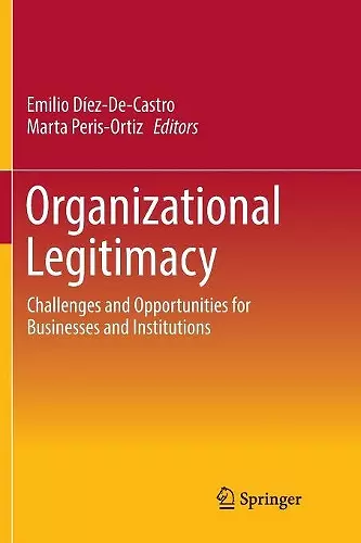 Organizational Legitimacy cover