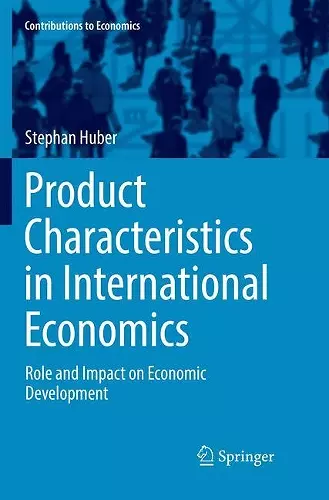 Product Characteristics in International Economics cover