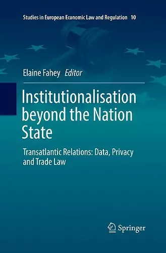 Institutionalisation beyond the Nation State cover