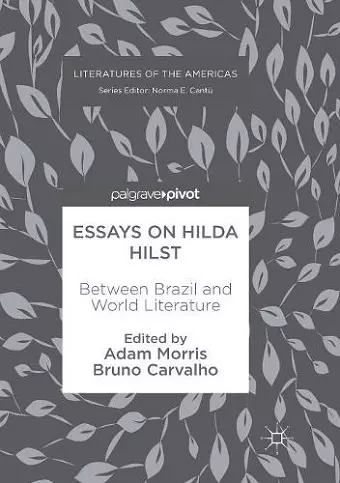Essays on Hilda Hilst cover