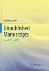 Unpublished Manuscripts cover