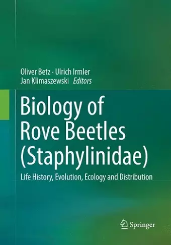 Biology of Rove Beetles (Staphylinidae) cover