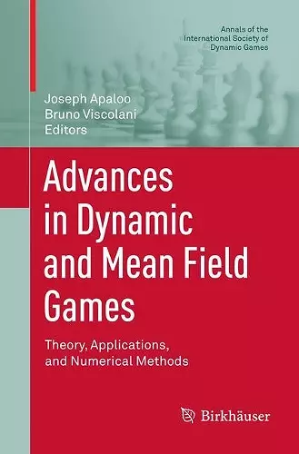 Advances in Dynamic and Mean Field Games cover