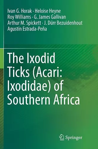 The Ixodid Ticks (Acari: Ixodidae) of Southern Africa cover