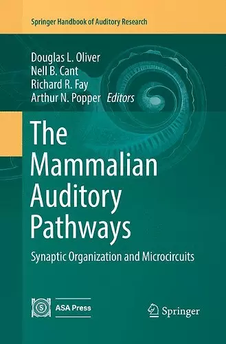 The Mammalian Auditory Pathways cover