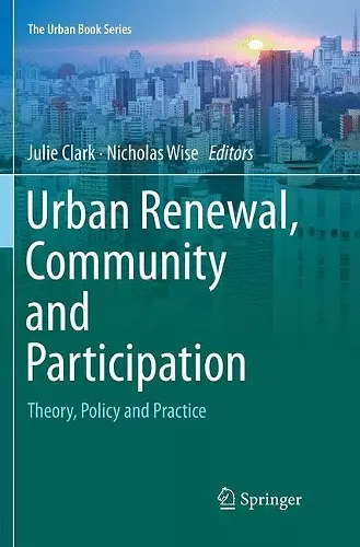 Urban Renewal, Community and Participation cover