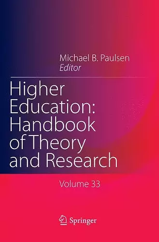 Higher Education: Handbook of Theory and Research cover