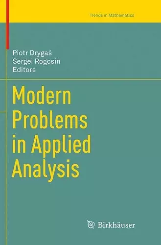 Modern Problems in Applied Analysis cover