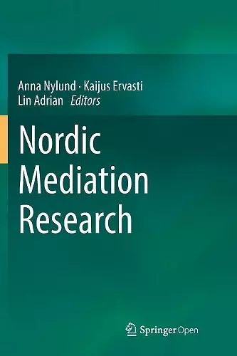 Nordic Mediation Research cover
