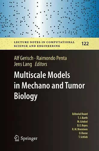 Multiscale Models in Mechano and Tumor Biology cover