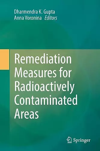 Remediation Measures for Radioactively Contaminated Areas cover