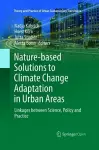 Nature-Based Solutions to Climate Change Adaptation in Urban Areas cover