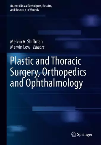 Plastic and Thoracic Surgery, Orthopedics and Ophthalmology cover