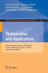 Optimization and Applications cover