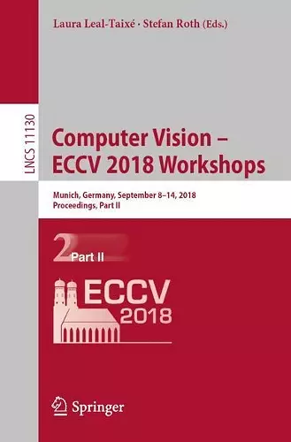 Computer Vision – ECCV 2018 Workshops cover