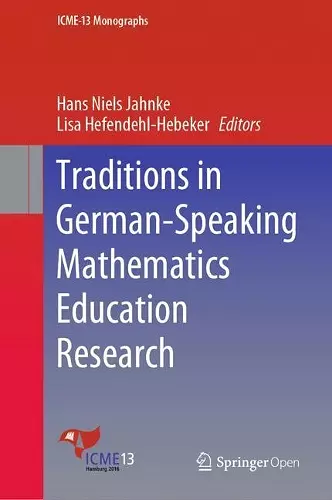 Traditions in German-Speaking Mathematics Education Research cover