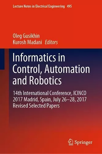 Informatics in Control, Automation and Robotics cover