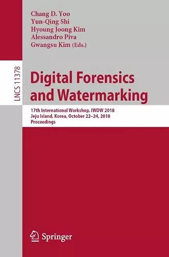 Digital Forensics and Watermarking cover