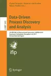 Data-Driven Process Discovery and Analysis cover