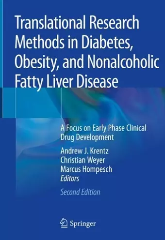 Translational Research Methods in Diabetes, Obesity, and Nonalcoholic Fatty Liver Disease cover