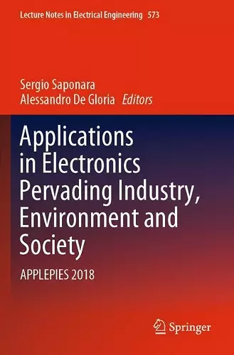 Applications in Electronics Pervading Industry, Environment and Society cover