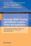 Computer Vision, Imaging and Computer Graphics – Theory and Applications cover