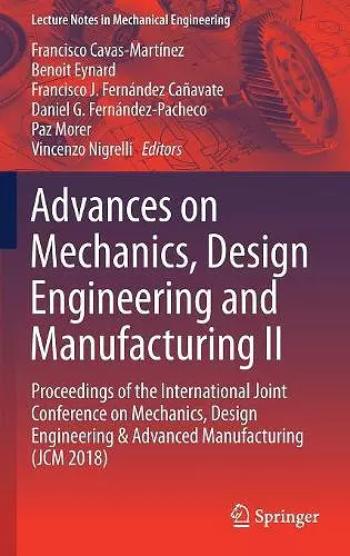 Advances on Mechanics, Design Engineering and Manufacturing II cover