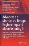 Advances on Mechanics, Design Engineering and Manufacturing II cover