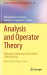 Analysis and Operator Theory cover