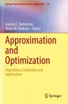 Approximation and Optimization cover