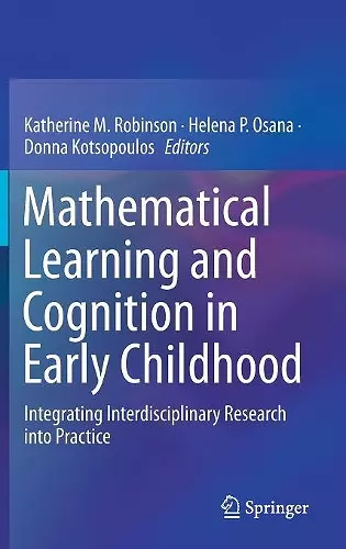 Mathematical Learning and Cognition in Early Childhood cover
