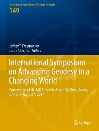 International Symposium on Advancing Geodesy in a Changing World cover