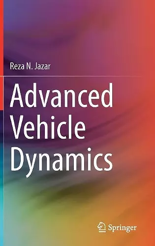 Advanced Vehicle Dynamics cover