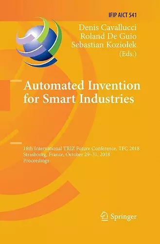 Automated Invention for Smart Industries cover