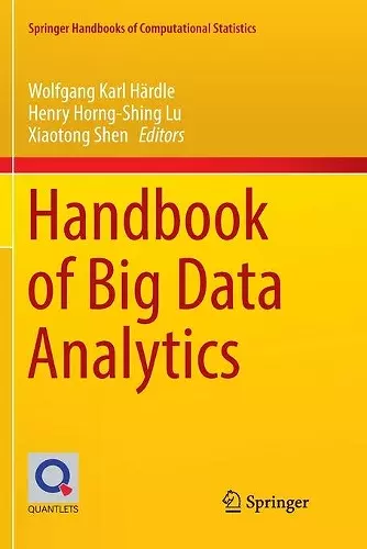 Handbook of Big Data Analytics cover