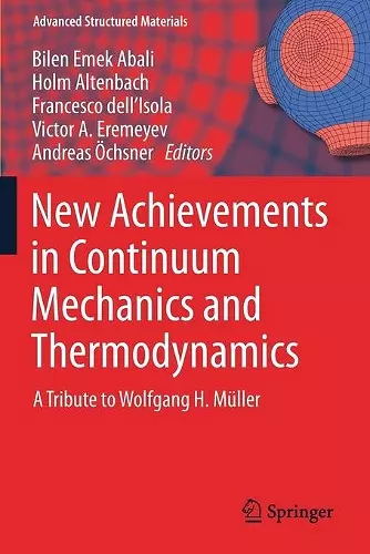 New Achievements in Continuum Mechanics and Thermodynamics cover