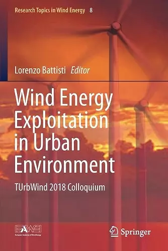 Wind Energy Exploitation in Urban Environment cover