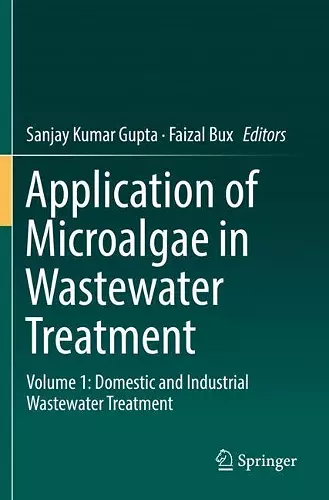 Application of Microalgae in Wastewater Treatment cover