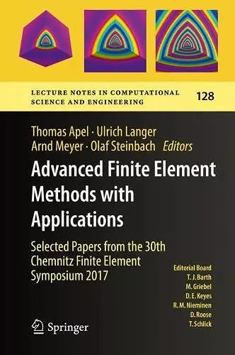 Advanced Finite Element Methods with Applications cover