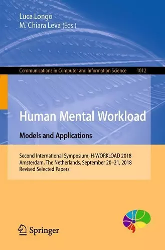 Human Mental Workload: Models and Applications cover