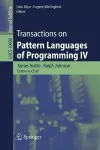 Transactions on Pattern Languages of Programming IV cover