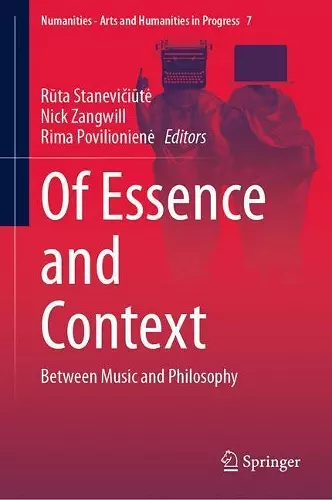 Of Essence and Context cover