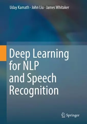 Deep Learning for NLP and Speech Recognition cover