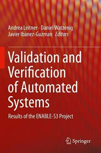 Validation and Verification of Automated Systems cover