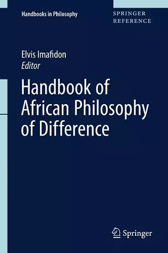 Handbook of African Philosophy of Difference cover