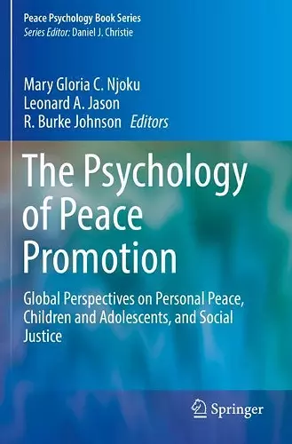 The Psychology of Peace Promotion cover