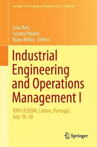 Industrial Engineering and Operations Management I cover