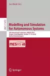 Modelling and Simulation for Autonomous Systems cover