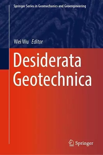 Desiderata Geotechnica cover