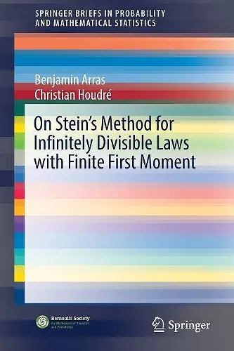 On Stein's Method for Infinitely Divisible Laws with Finite First Moment cover